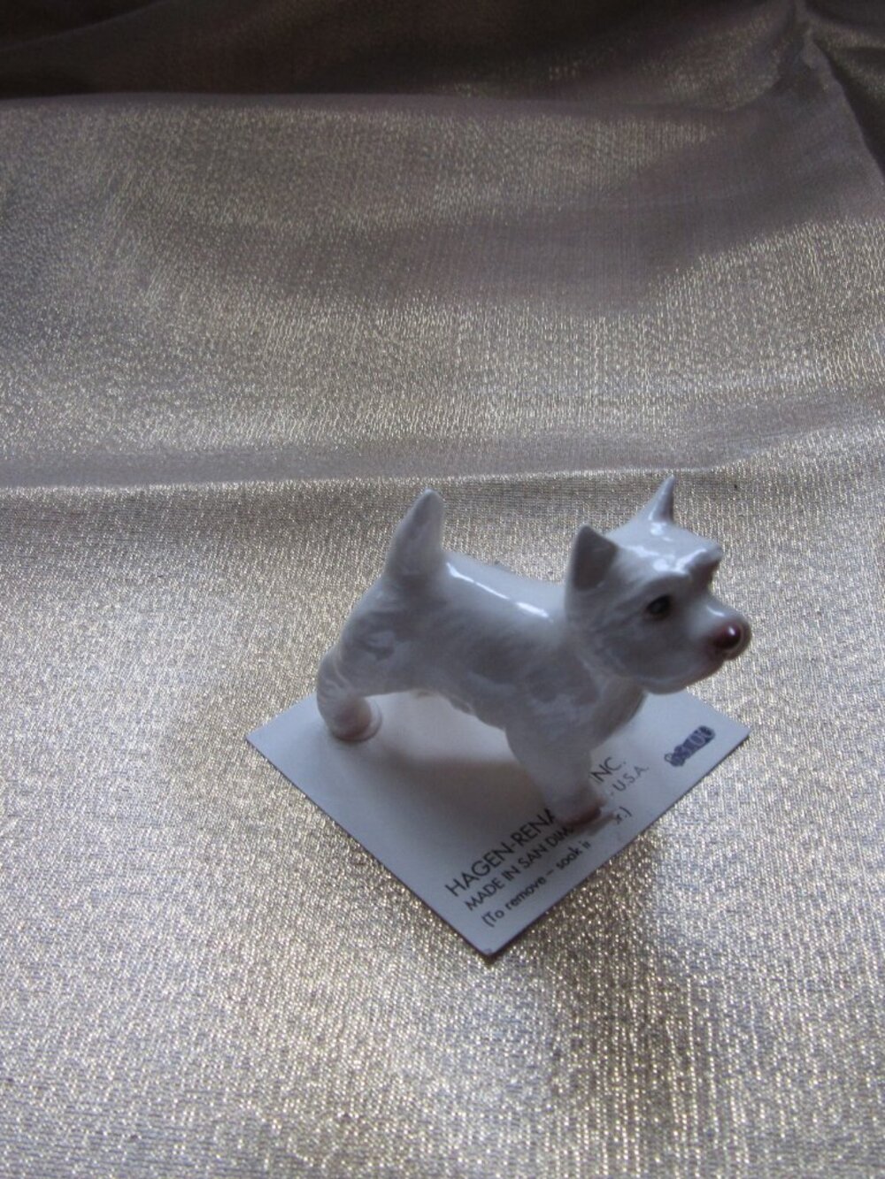 Vintage-Retired-Hagen-Renaker-West-Highland-Terrier Dog - Picture 11 of 12